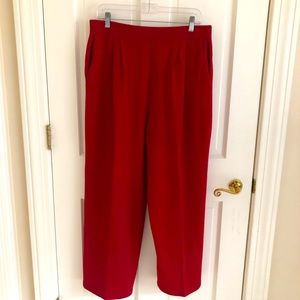 St. John Knit Pleated Slacks